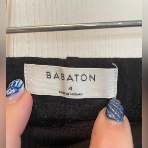 BABATON pencil skirt with slit - Picture 3 of 4